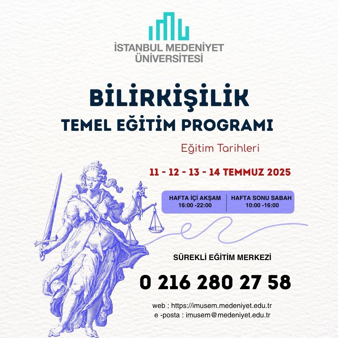 BİLİRKİŞİLİK TEMEL EĞİTİM PROGRAMI